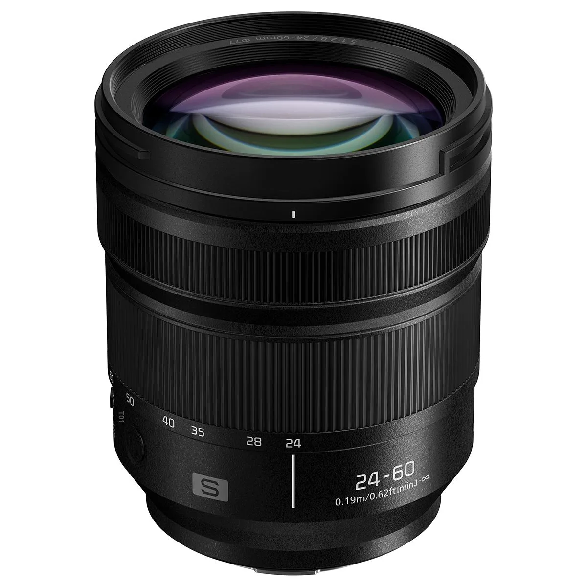 Panasonic Panasonic LUMIX S 24-60mm f/2.8 camera lens — product photo