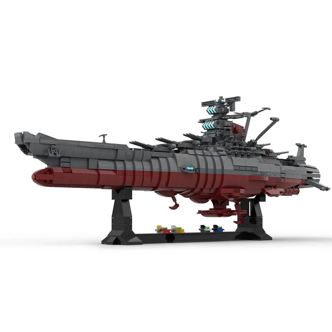 ZITIANYOUBUILD ZITIANYOUBUILD MOC-81382 Sci-fi Battleship 2434PCS Building Set — product photo