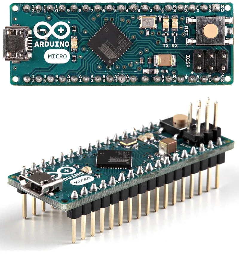 Arduino Arduino Micro 48mm x 18mm prototyping module — product photo