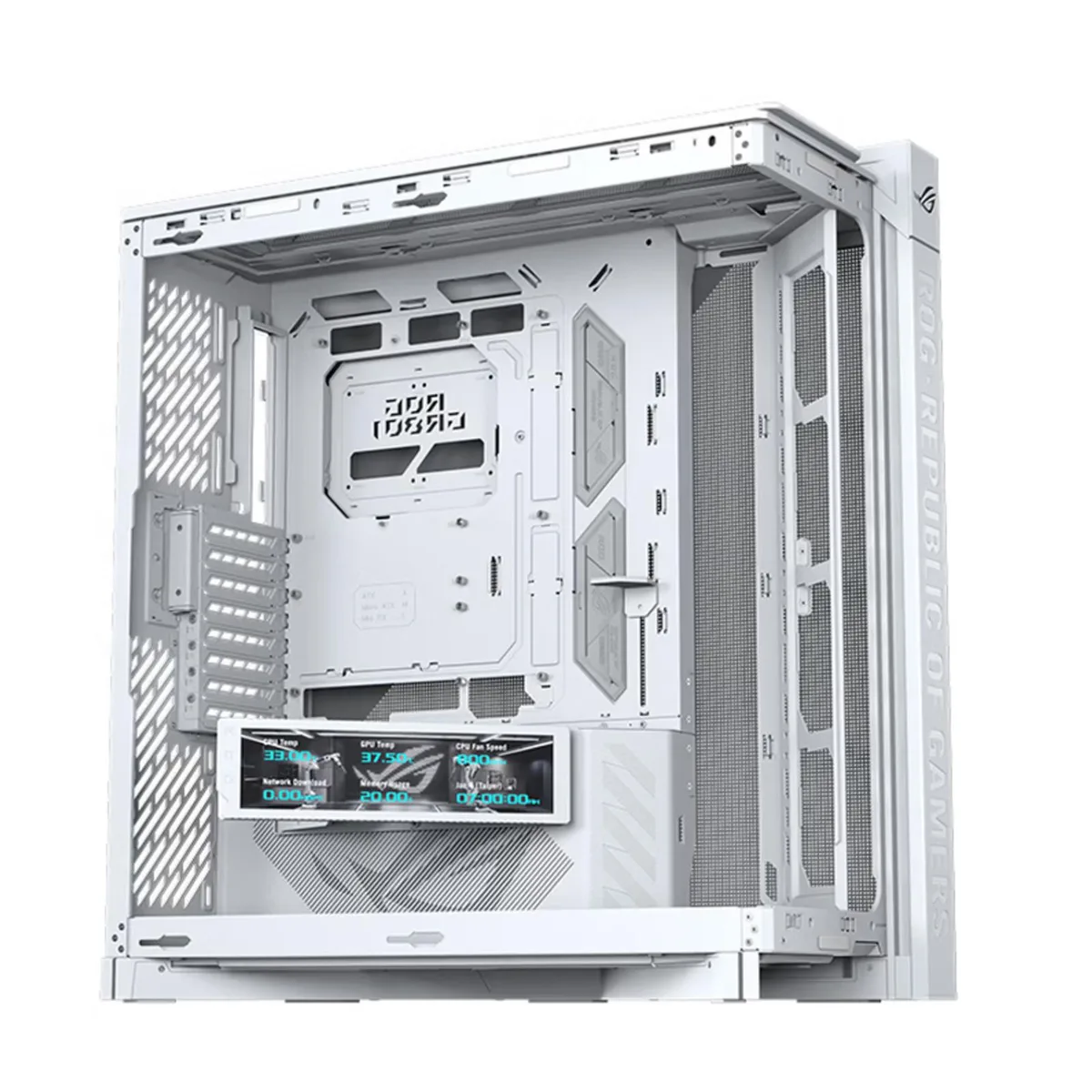 ASUS ASUS ROG Cronox GR801 Direct Luxury Edition Mid-Tower PC Case White — product photo