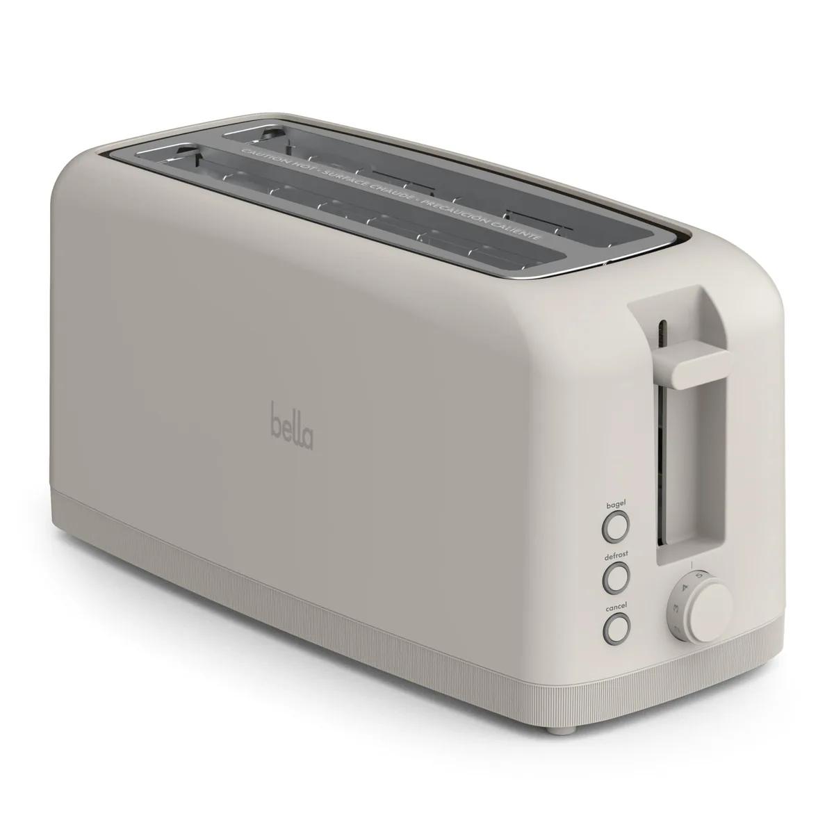  Bella 4-Slice Slim Toaster 35246-016A Oatmilk — product photo