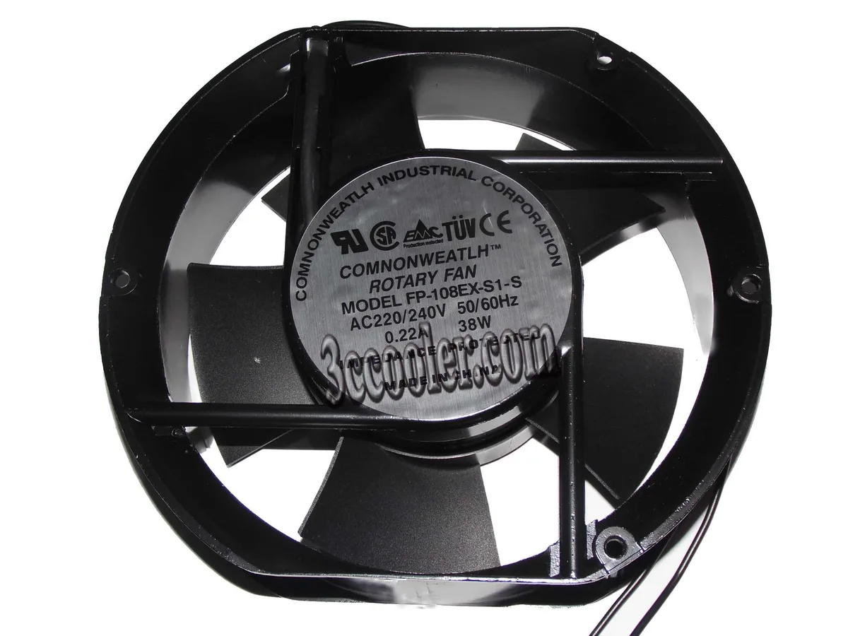 OEM Industries OEM Industries FP-108EX-S1-S 172mm 220V/240V 38W Axial AC Fan — product photo