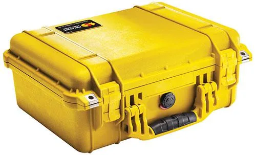 Pelican Products, Inc. Pelican Products, Inc. 1450-001-240 Yellow Medium Camera Case — product photo