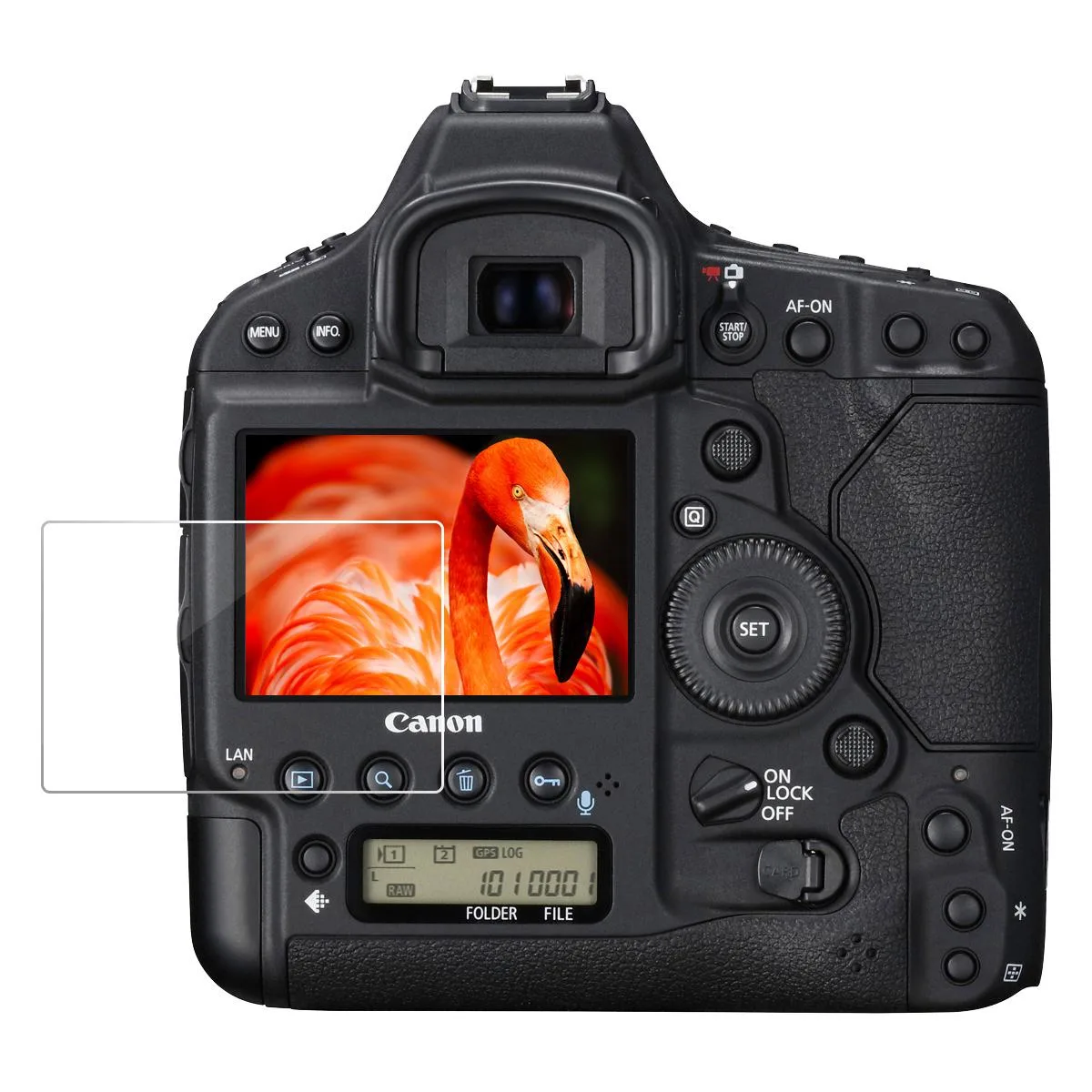 ProOPTIC ProOPTIC Glass Screen Protector for Canon EOS 1DX, 1DX Mark II, Pentax K3 camera accessory — product photo
