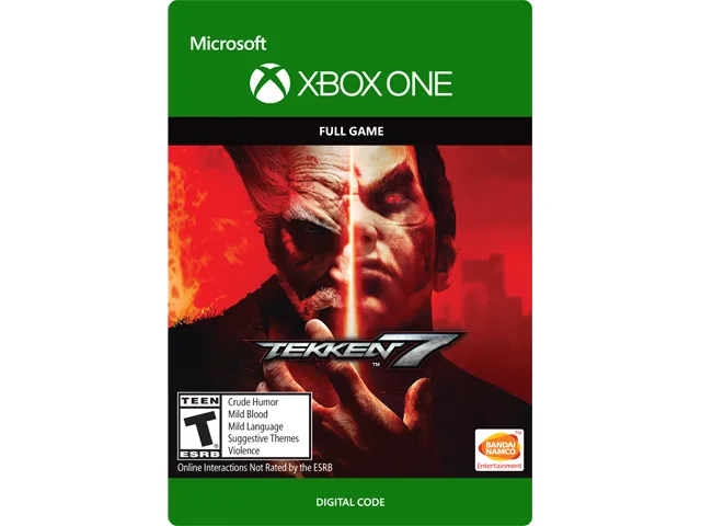 Bandai Namco Entertainment America Inc Bandai Namco Entertainment America Inc G3Q-00290 Tekken 7 Standard Edition downloadable game — product photo