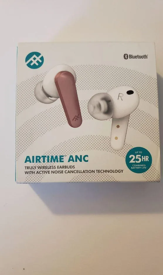 Zoom Zoom Airtime ANC Bluetooth Wireless Earbuds Pink — product photo