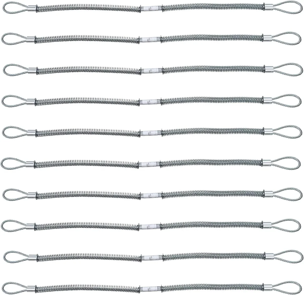 JAVIKA JAVIKA 200 PSI 3/16in x 28in Hose Safety Whip Check Cable 10 Pack — product photo