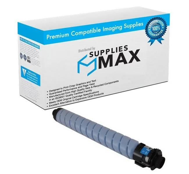 SuppliesMax SuppliesMax Cyan Toner Cartridge 10500 Pages Lanier IM-C2000 IM-C2500 842310 — product photo