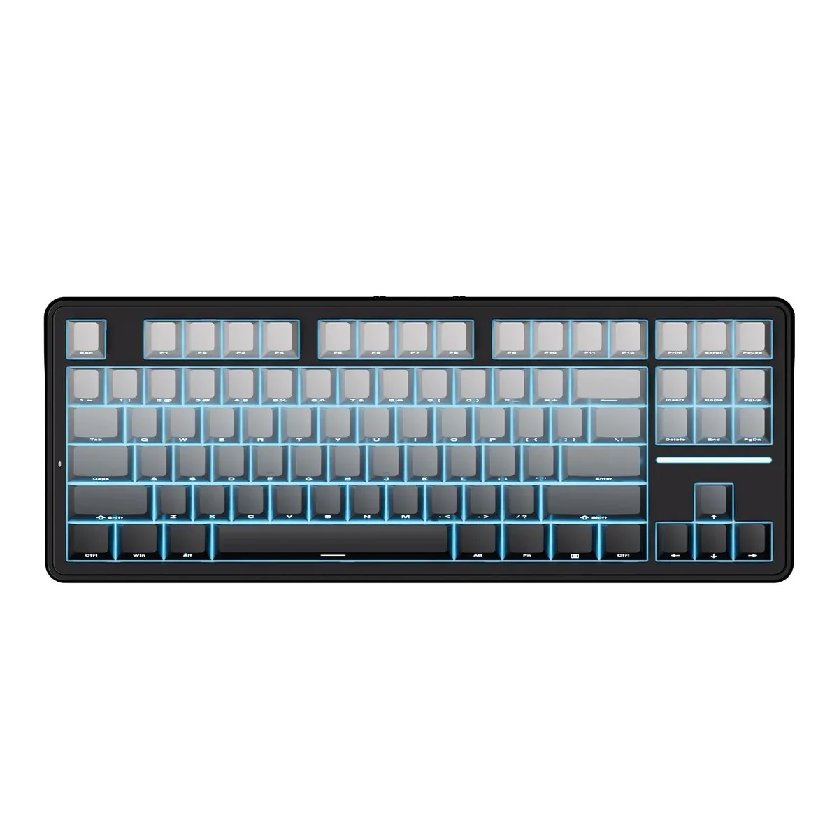 Vszerda Vszerda A87 Pro 87-Key TKL Gasket Hot-Swap Tri-Mode RGB Shadow Black gaming keyboard — product photo