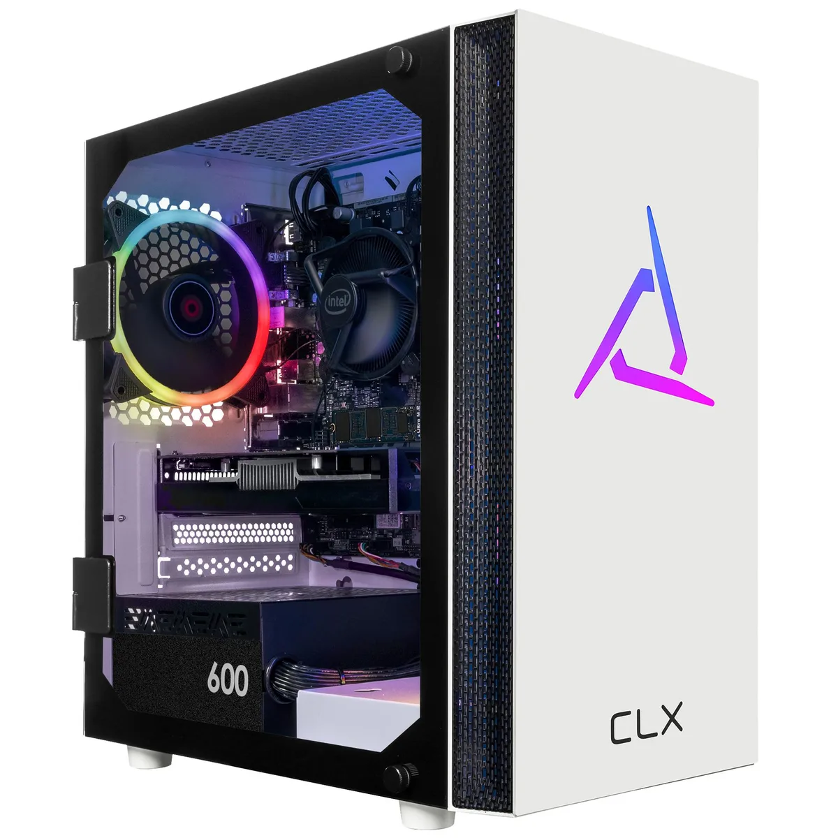 CLX Gaming CLX Gaming SET TGMSETRTU4B07BM Gaming PC Intel Core Ultra 9 285K 64GB DDR5 RTX 4070 SUPER 12GB 2TB NVMe 4TB — product photo