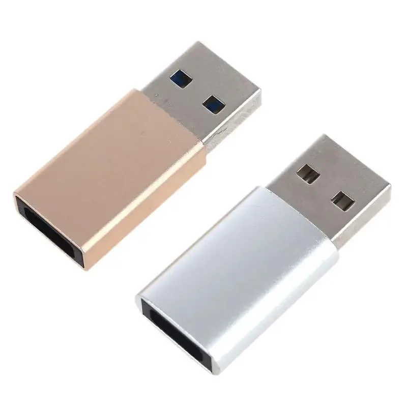 Hetai Tech Hetai Tech Micro USB to USB A OTG Adapter Silver 2.0 — product photo
