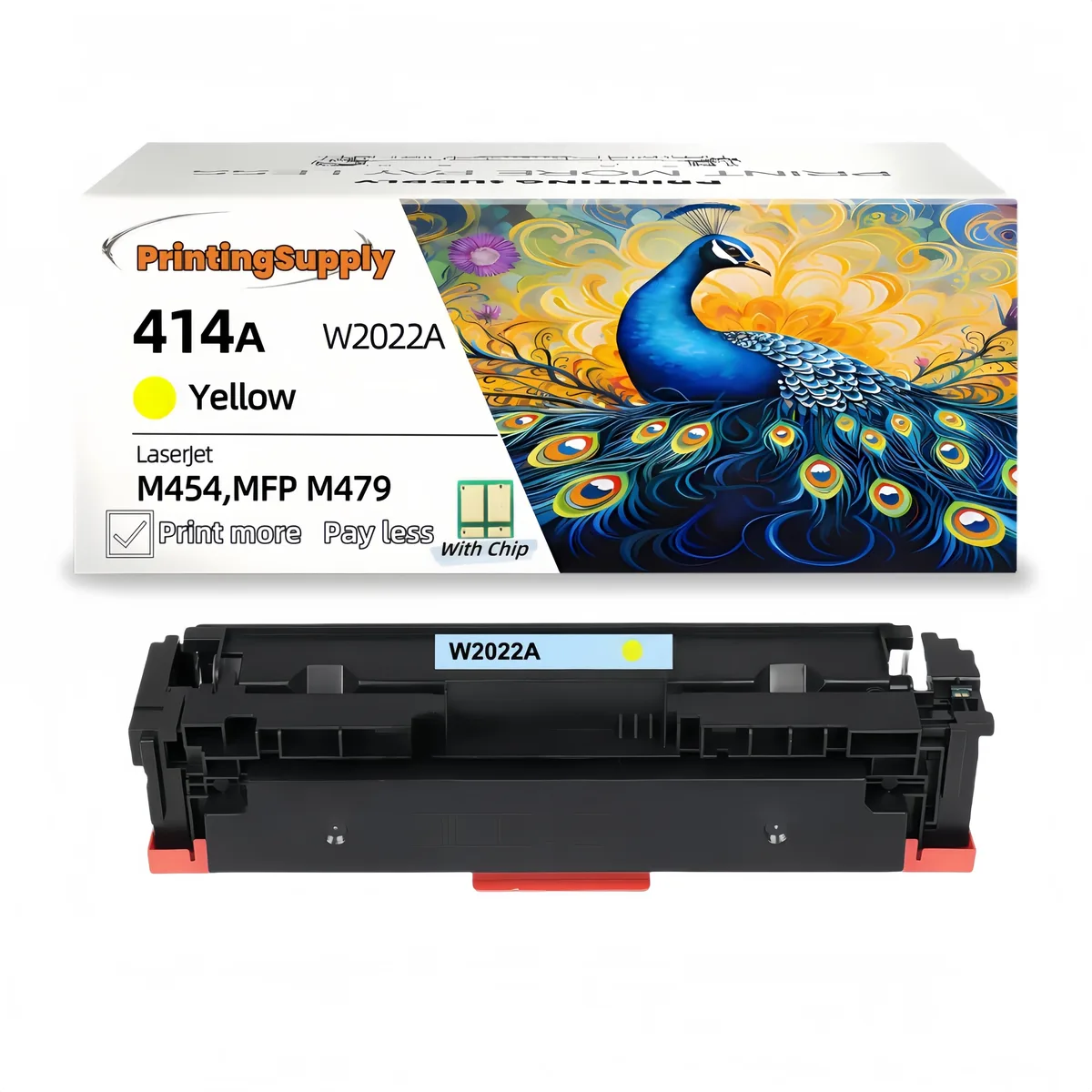 Aster Graphics Inc Aster Graphics Inc 414A W2022A Yellow Toner Cartridge 2400 Pages — product photo