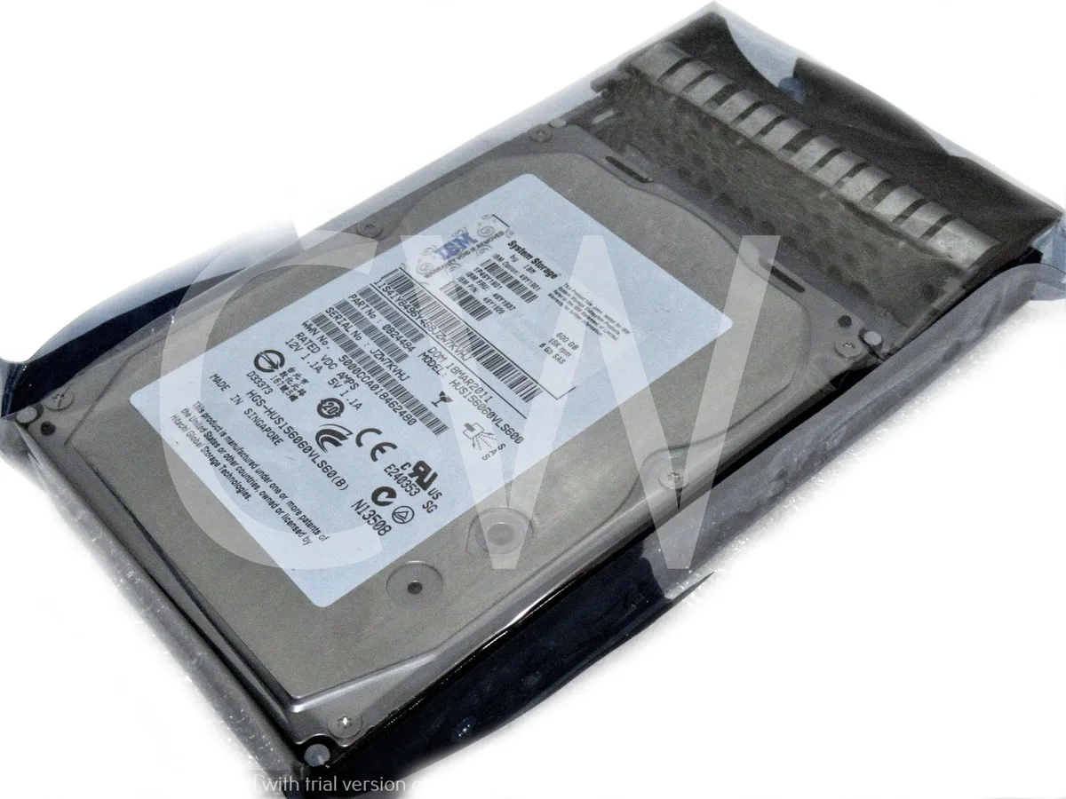 IBM IBM 49Y1937 49Y1901 49Y1928 600GB 15K RPM 6Gb/s 3.5" SAS SERVER internal hard drive — product photo