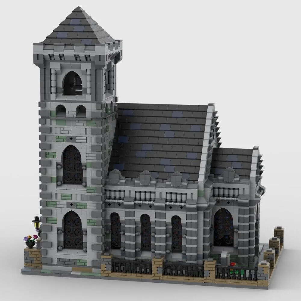 ZITIANYOUBUILD ZITIANYOUBUILD MOC-51927 Old Chapel Building Set 6227 Parts — product photo