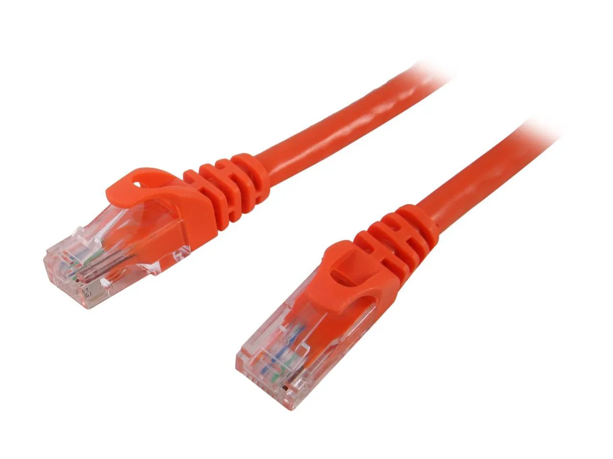 sakose sakose C6EB-20O Cat 6 network ethernet cable 20 ft Orange — product photo