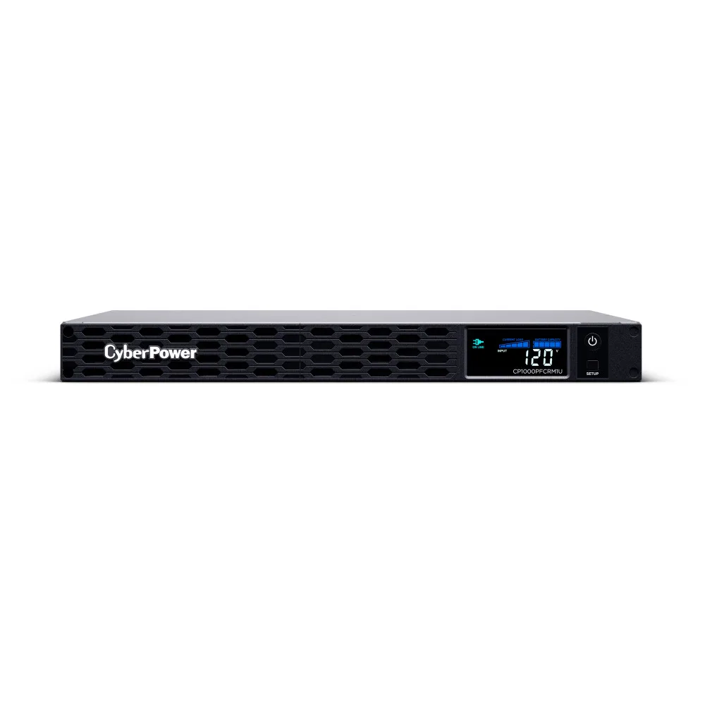 CyberPower CyberPower CP1000PFCRM1U UPS 1000VA/600W 120V 1U Rackmount Sine Wave — product photo