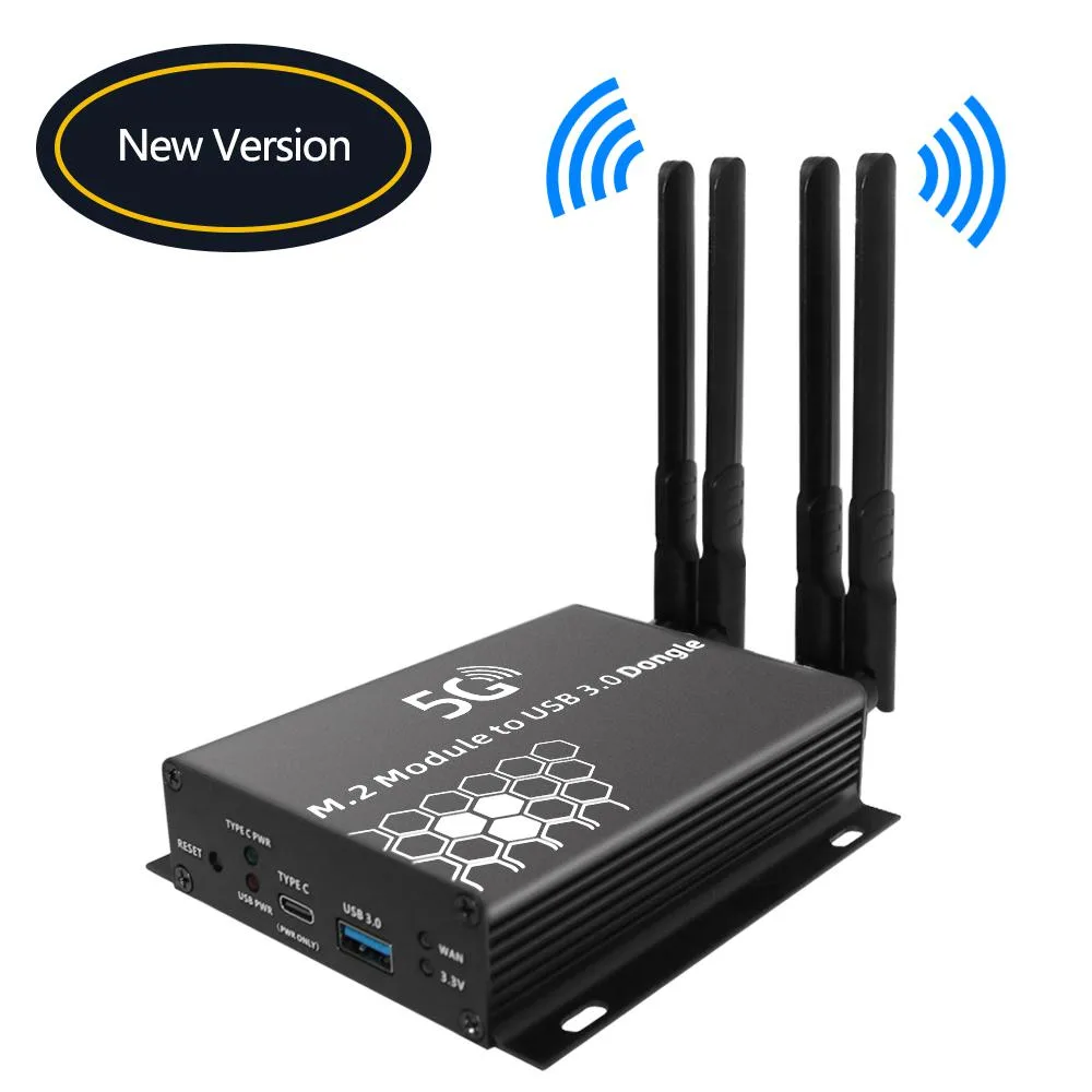 aimeilai aimeilai NGFF M.2 4G/5G Module to USB 3.0 Adapter with Auxiliary Power — product photo
