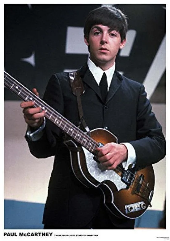 Posterazzi XPS1417 Paul McCartney live guitar poster 24 x 36 inches