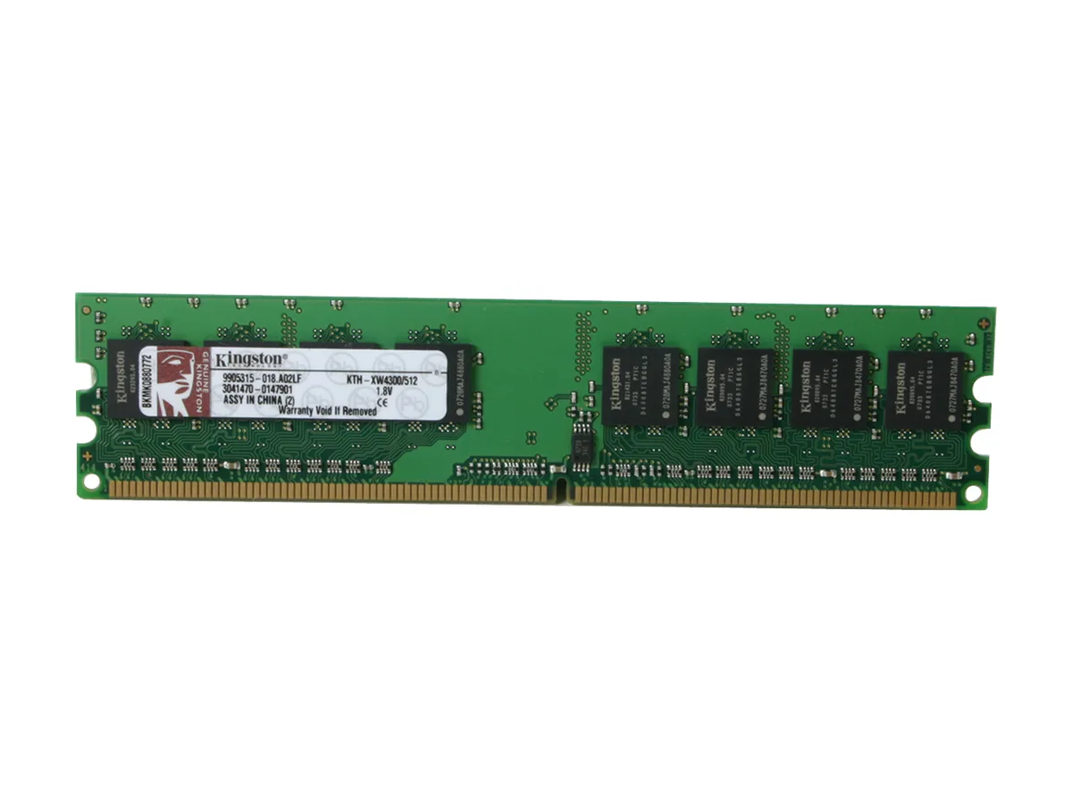 Kingston Technology Corp. Kingston Technology Corp. KTH-XW4300/512 512MB DDR2 667 memory upgrade — product photo