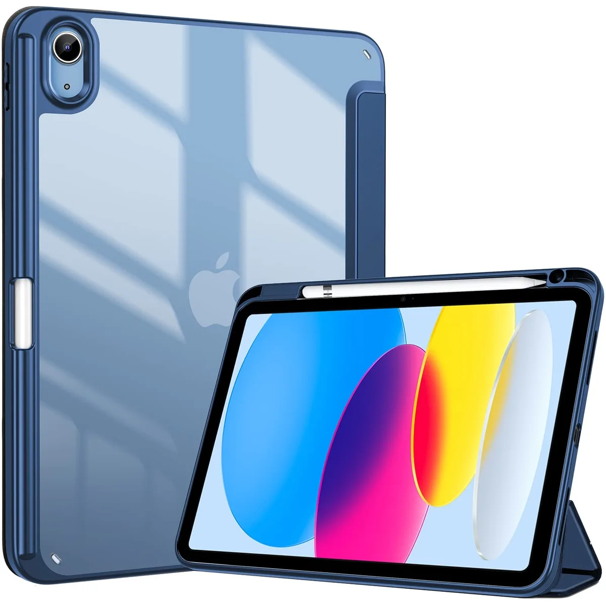 rooCASE A3354 Hybrid Case Navy for iPad 11 11-inch 2025 iPad 10 10.9-inch 2022 — product photo