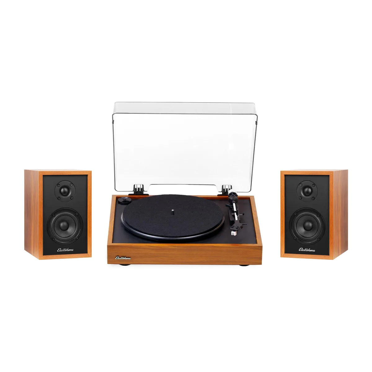 ELECTROHOME Electrohome Montrose RR35EB20 Turntable Teak 13.29 lbs — product photo