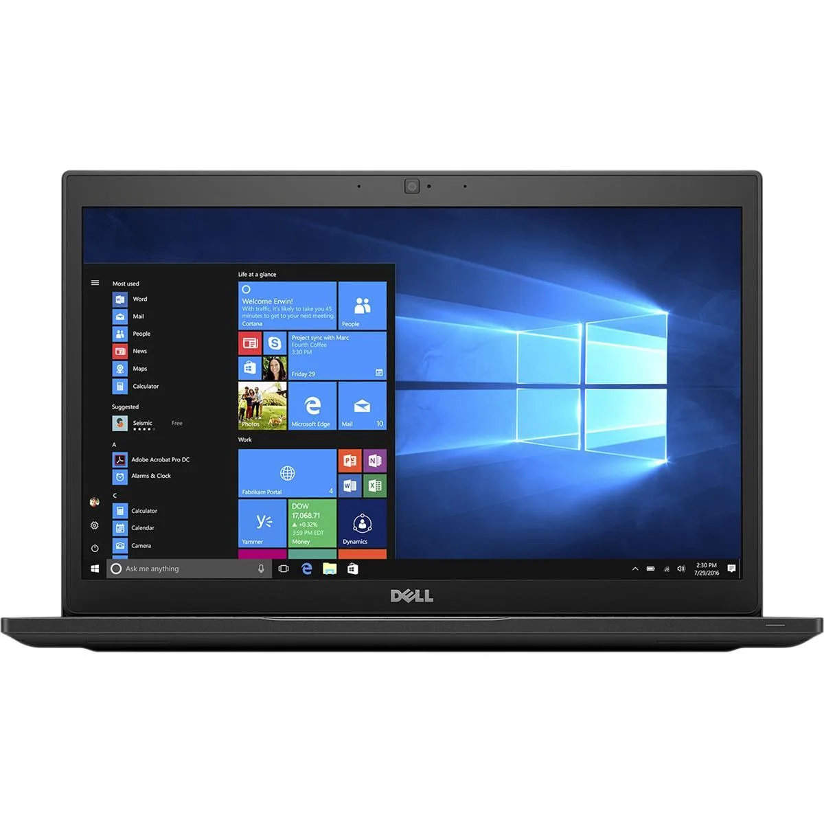 DELL DELL Latitude 7480 14" i5-6300U 2.4GHz 8GB 256GB SSD 1TB HDD W10P — product photo