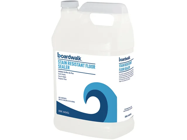 Boardwalk Boardwalk 115000-41ESSN Stain Resistant Floor Sealer 1 gal 4/Carton cleaning — product photo