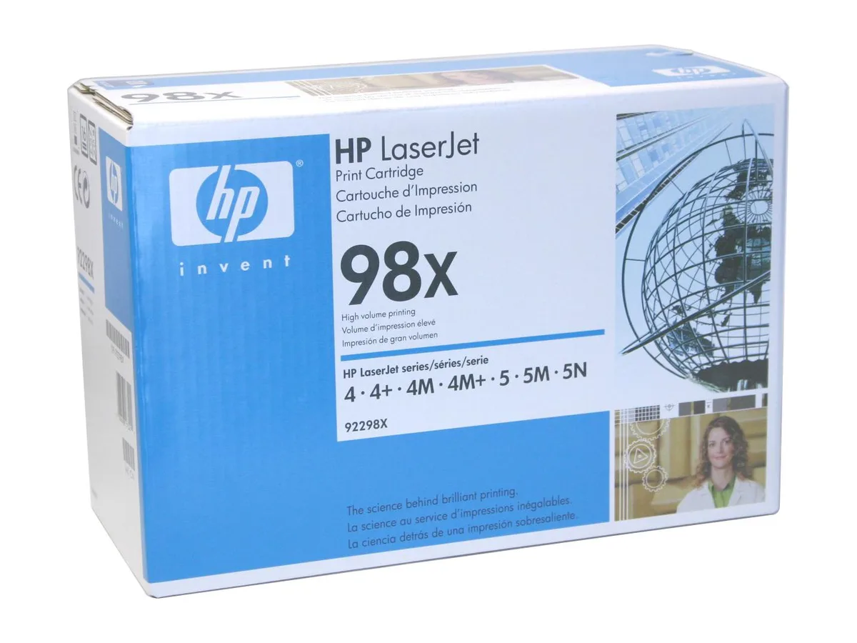 HP HP 92298X Black Toner Cartridge (genuine brands) — product photo