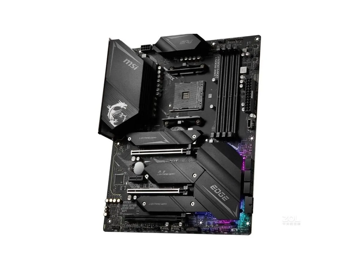 MSI MSI MPG X570S EDGE MAX WIFI AMD motherboard — product photo