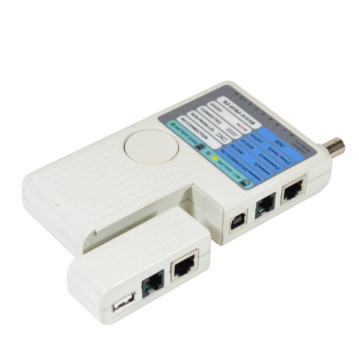 Logico Logico Universal Network Cable Tester RJ45 RJ11 USB BNC 4-in-1 — product photo