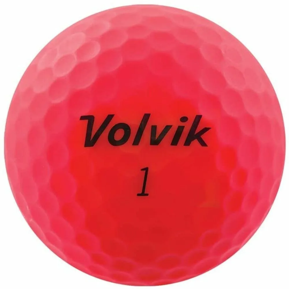 Volvik Volvik Vivid 2020 Matte Pink Golf Balls 12 Pack — product photo