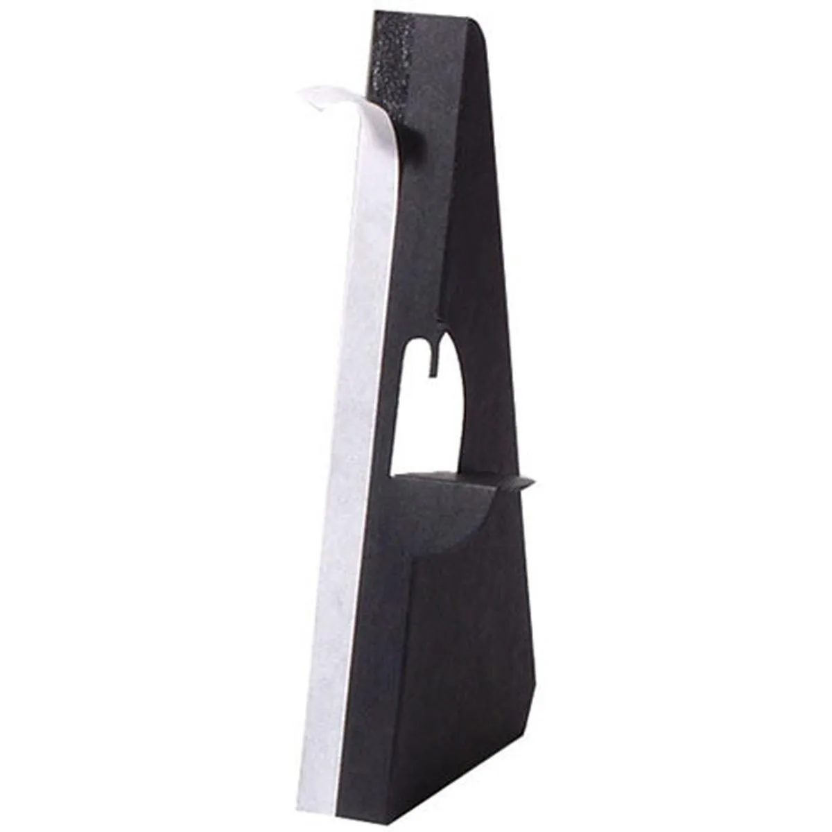 Lineco Lineco 12" Single-Wing Easel Back Self-Stick 5 Pack Black framing supply — product photo