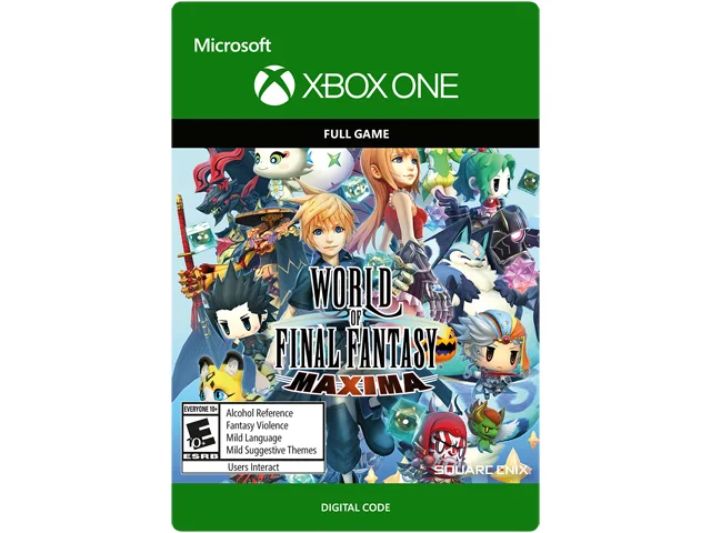 SQUARE ENIX USA SQUARE ENIX USA G3Q-00608 World of Final Fantasy Maxima downloadable game — product photo