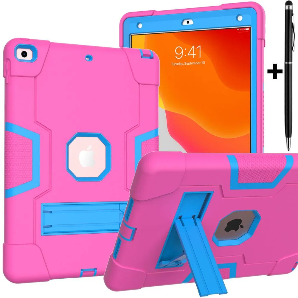 Werleo Werleo iPad 10.2 inch case 2021 2020 2019 Rose Red — product photo