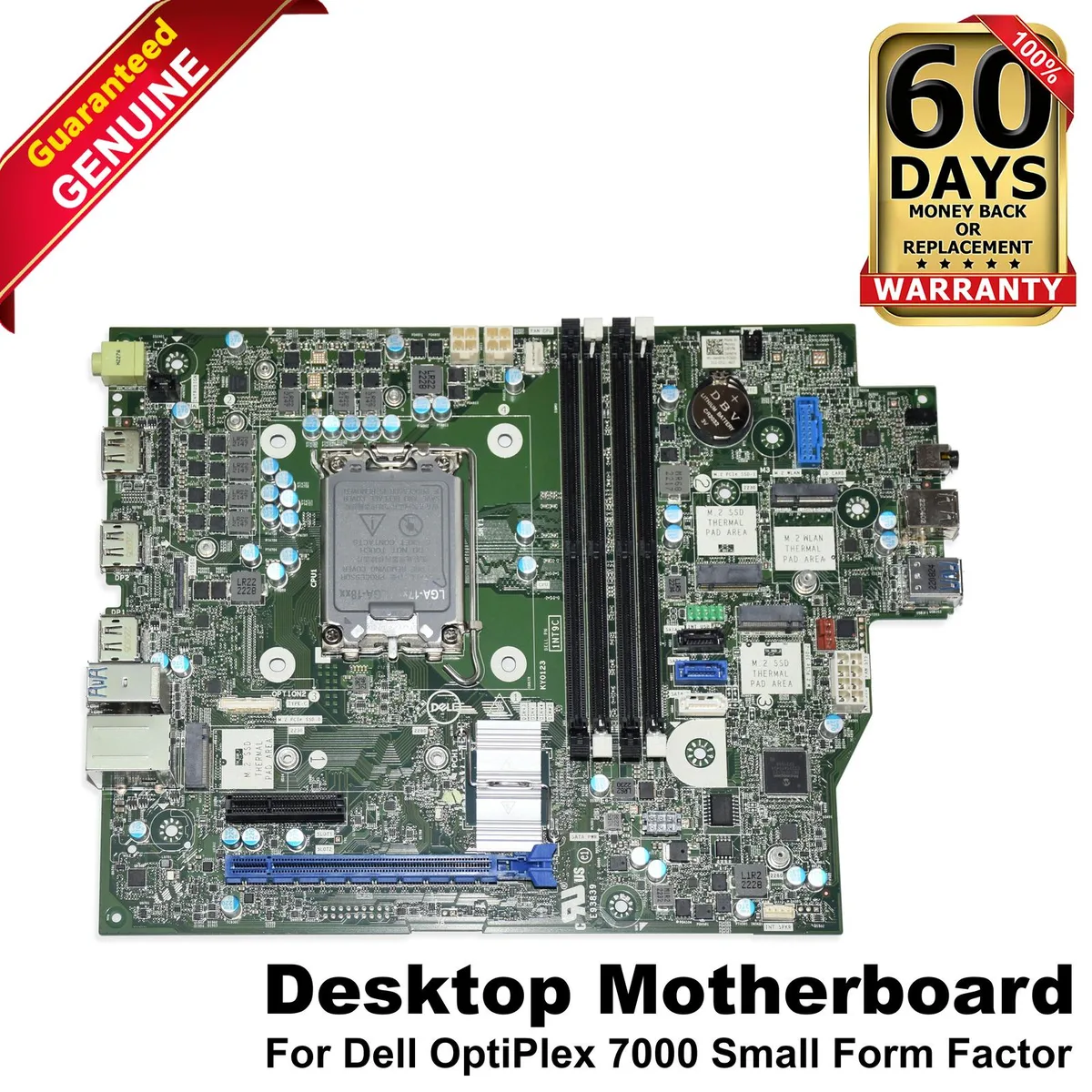 DELL DELL Optiplex 7000 SFF Motherboard Q670 LGA1700 DDR4 4H8YK — product photo
