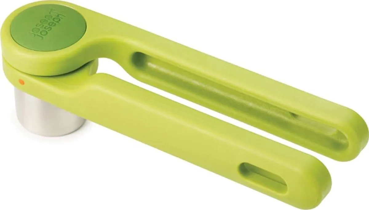  Joseph Joseph Helix Garlic Press 20102 Green Stainless Steel — product photo