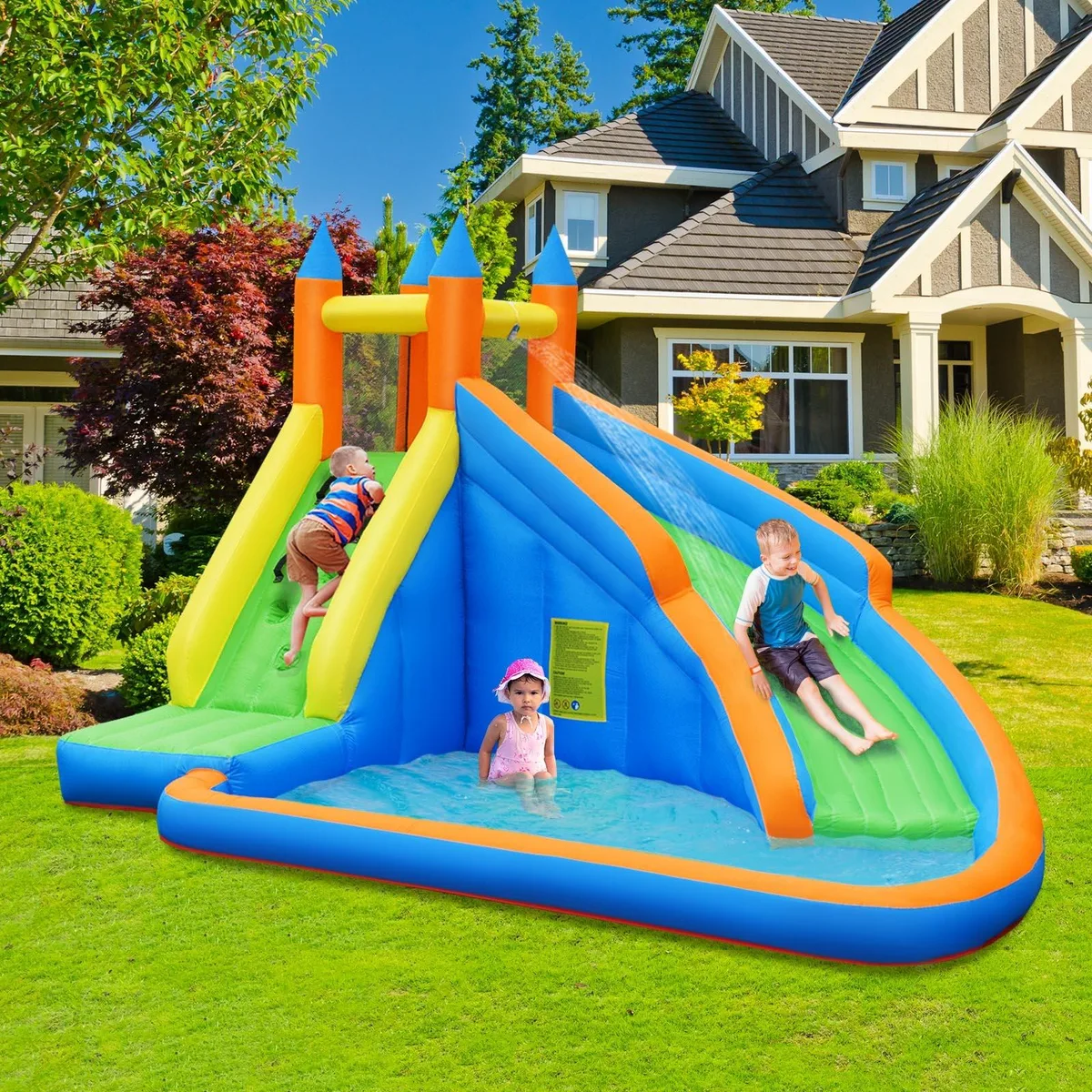 SlickBlue SlickBlue Inflatable Bounce House with Water Slide 13 ft 300 lb — product photo