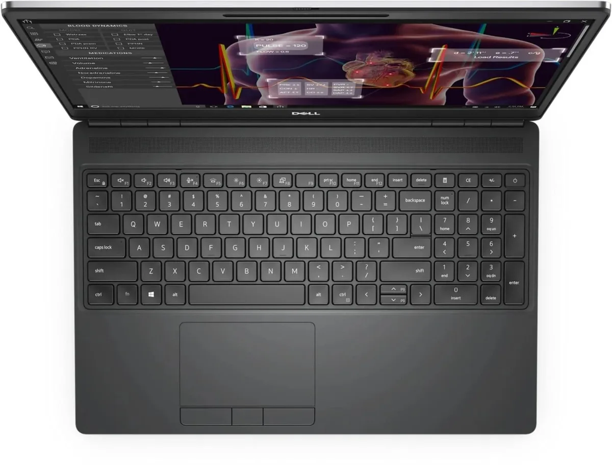 DELL DELL Dell Precision 7750 laptop Core i7-10850H 32GB 1TB 17.3" FHD — product photo