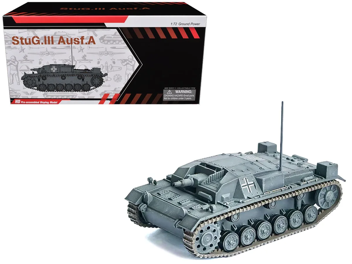 Dragon Models Dragon Models Germany StuG.III Ausf.A Tank "LAH, France" (1940) NEO Dragon Armor 1/72 hobby collectible — product photo