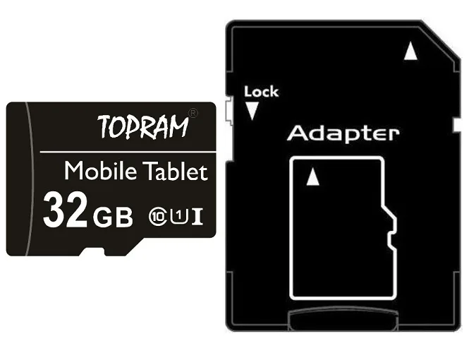 TOPRAM TOPRAM 32GB microSDHC UHS-I Class 10 memory card — product photo