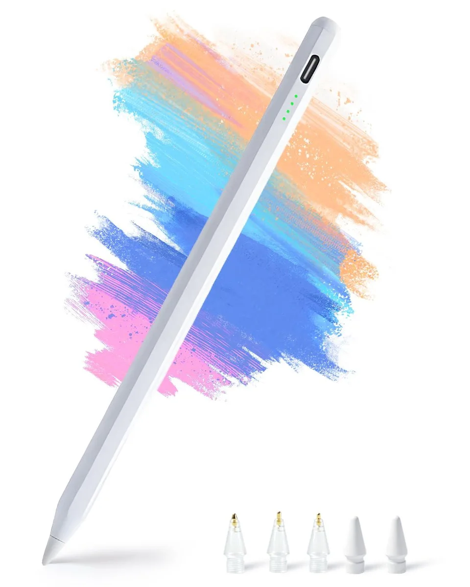  TODXARZC TP006 Stylus Pen White iPad 2018-2026 — product photo