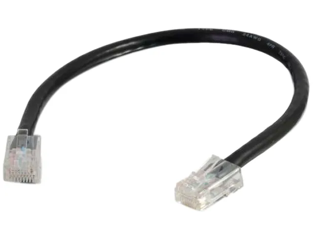 Cables To Go Cables To Go 04115 Cat6 network ethernet cable 10 ft black — product photo