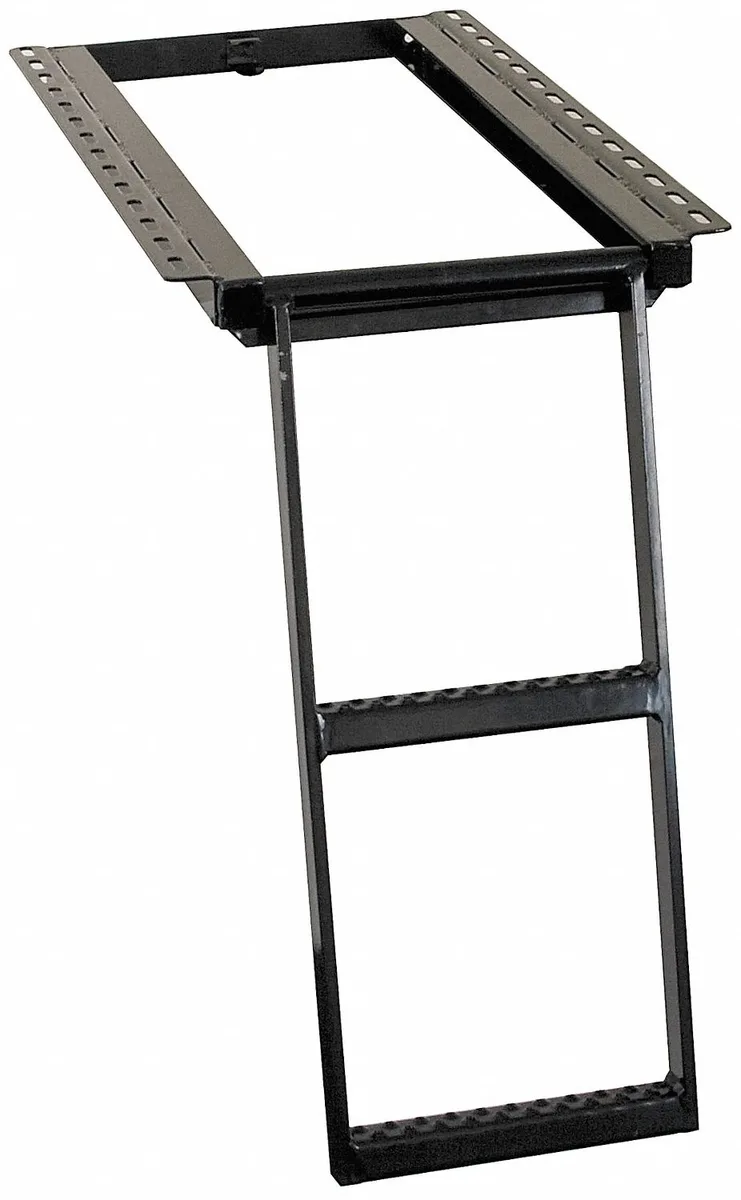 Buyers Products Company Buyers Products Company 5232000 16 7/8 in W Powder Coated Steel Retractable Truck Step — product photo