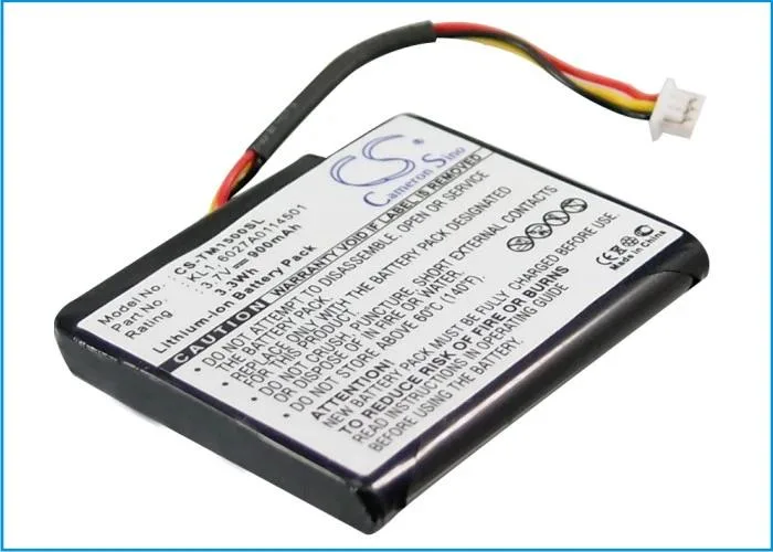 Rectangular replacement battery pack with connector lead