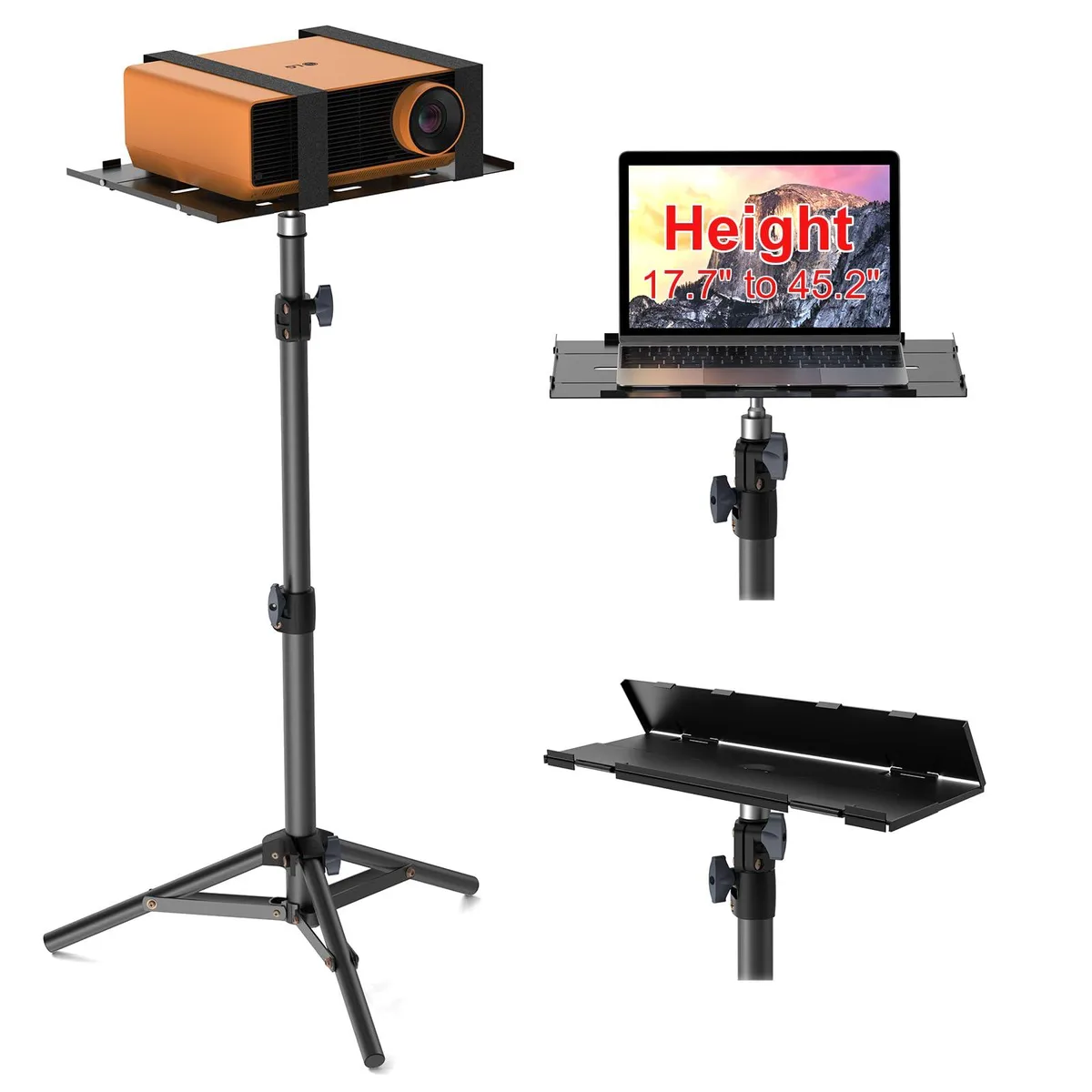  EPSON UK-PZJ110 Projector Stand Tripod LEORFI 17.7-45.2in 22lb — product photo