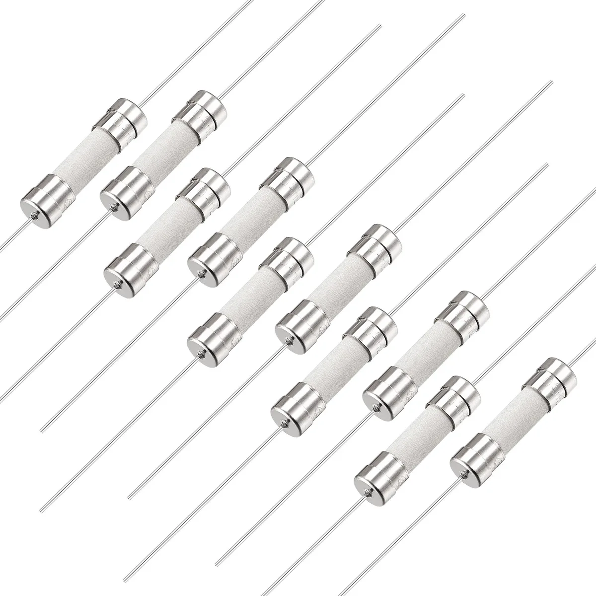 Unique-Bargains Unique-Bargains Slow Blow Ceramic Fuse 5mm x 20mm 250V T10A 10Pcs — product photo