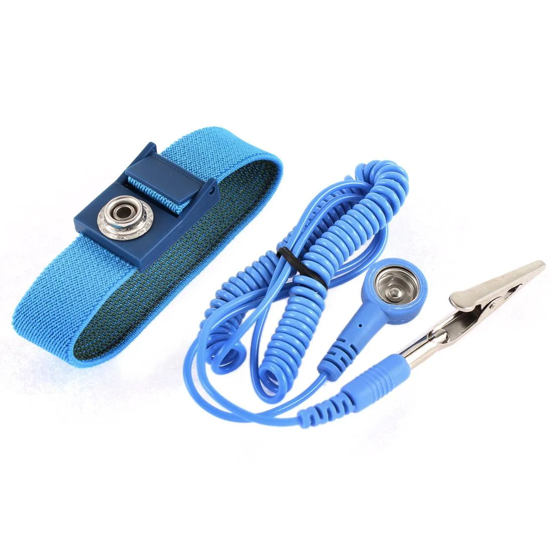 Unique-Bargains Unique-Bargains Anti Static ESD Wrist Strap Band Blue — product photo