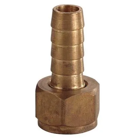 Value Brand Value Brand 6AFP1 Brass Hose Barb 3/8 In 1/4 FNPT — product photo