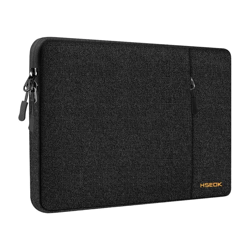  Hseok Laptop Case 13.3–14 inch Black Polyester Sleeve — product photo