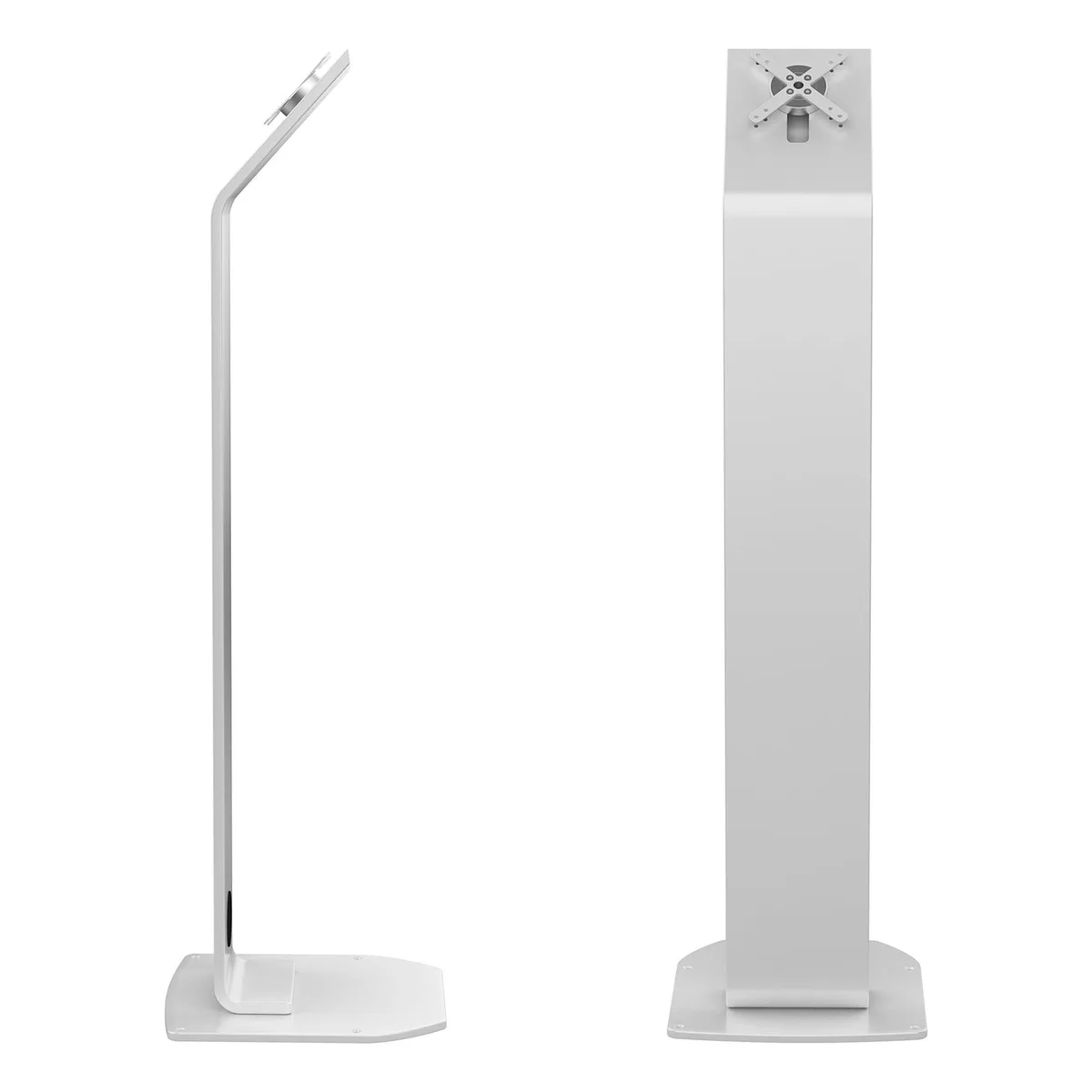 CTA Digital CTA Digital Heavy-Duty VESA Floor Stand Kiosk White 50 in 2 in 1 accessory — product photo